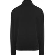 Ulan bluza unisex z zamkiem błyskawicznym na całej długości 280 g/m², l, czarny