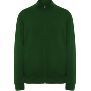 Ulan bluza unisex z zamkiem błyskawicznym na całej długości 280 g/m², 3xl, zielony