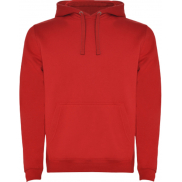 Urban męska bluza z kapturem 280 g/m², m, czerwony