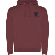 Urban męska bluza z kapturem 280 g/m², xl, czerwony