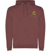 Urban męska bluza z kapturem 280 g/m², 2xl, czerwony