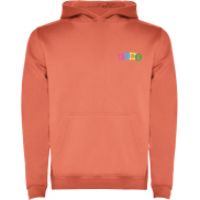 Urban dziecięca bluza z kapturem 280 g/m², 7/8, czerwony