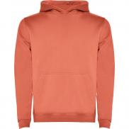 Urban dziecięca bluza z kapturem 280 g/m², 9/10, czerwony