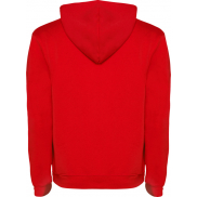 Urban dziecięca bluza z kapturem 280 g/m², 3/4, czerwony
