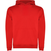 Urban dziecięca bluza z kapturem 280 g/m², 9/10, czerwony