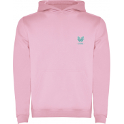 Urban dziecięca bluza z kapturem 280 g/m², 9/10, różowy
