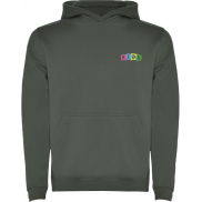 Urban dziecięca bluza z kapturem 280 g/m², 3/4, zielony