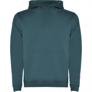 Urban dziecięca bluza z kapturem 280 g/m², 3/4, niebieski