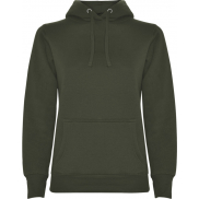 Urban damska bluza z kapturem 280 g/m², l, zielony