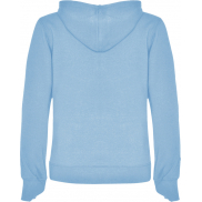 Urban damska bluza z kapturem 280 g/m², xl, niebieski, biały