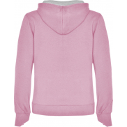 Urban damska bluza z kapturem 280 g/m², m, różowy, szary