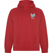 Vinson bluza unisex z kapturem 300 g/m², xl, czerwony