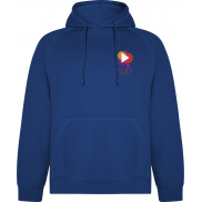 Vinson bluza unisex z kapturem 300 g/m², 2xl, niebieski
