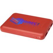Asama powerbank o pojemności 5000 mAh Type-C z tworzyw sztucznych pochodzących z recyklingu, pomarańczowy