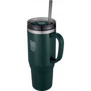 Melbourne kubek ze słomką z certyfikatem RCS 1200 ml, zielony