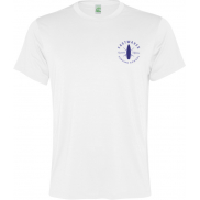 Slam sportowa koszulka męska z krótkim rękawem 100 g/m², 2xl, biały