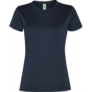 Damski t-shirt z krótkim rękawem Slam 100 g/m², l, niebieski