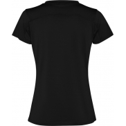 Damski t-shirt z krótkim rękawem Slam 100 g/m², m, czarny