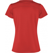 Damski t-shirt z krótkim rękawem Slam 100 g/m², l, czerwony