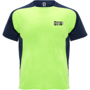 Bugatti sportowa koszulka unisex z krótkim rękawem, 2xl, zielony, niebieski