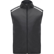 Jannu lekki ocieplacz unisex do biegania, m, czarny