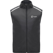 Jannu lekki ocieplacz unisex do biegania, 2xl, czarny