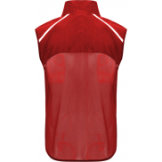 Jannu lekki ocieplacz unisex do biegania, s, czerwony