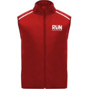 Jannu lekki ocieplacz unisex do biegania, m, czerwony