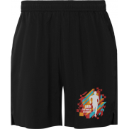 Murray spodenki sportowe unisex 100 g/m², 2xl, czarny