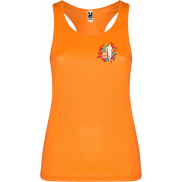 Shura damski podkoszulek sportowy 140 g/m², 2xl, pomarańczowy