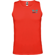Andre męski podkoszulek sportowy 140 g/m², s, czerwony