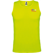 Andre dziecięcy podkoszulek sportowy 140 g/m², 5/6, żółty