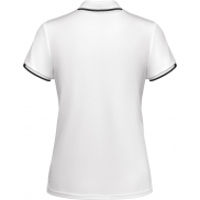 Tamil sportowa koszulka damska polo z krótkim rękawem 150 g/m², s, biały, czarny