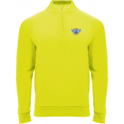 Epiro bluza unisex z długim rękawem i zamkiem błyskawicznym 1/4 200 g/m², xl, żółty