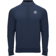 Epiro dziecięca bluza z długim rękawem i zamkiem błyskawicznym 1/4 200 g/m², 10, niebieski