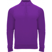 Epiro dziecięca bluza z długim rękawem i zamkiem błyskawicznym 1/4 200 g/m², 10, fioletowy