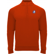 Epiro dziecięca bluza z długim rękawem i zamkiem błyskawicznym 1/4 200 g/m², 8, czerwony