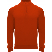 Epiro dziecięca bluza z długim rękawem i zamkiem błyskawicznym 1/4 200 g/m², 16, czerwony
