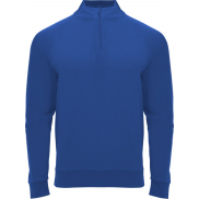 Epiro dziecięca bluza z długim rękawem i zamkiem błyskawicznym 1/4 200 g/m², 10, niebieski