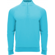 Epiro dziecięca bluza z długim rękawem i zamkiem błyskawicznym 1/4 200 g/m², 4, niebieski