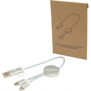 Alasia kabel do synchronizacji danych i szybkiego ładowania 5 w 1 27 W o długości 30 cm z tworzyw sztucznych i aluminium poch, s