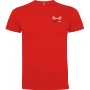 Dogo koszulka męska premium z krótkim rękawem 165 g/m², l, czerwony
