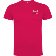 Dogo koszulka męska premium z krótkim rękawem 165 g/m², 2xl, różowy