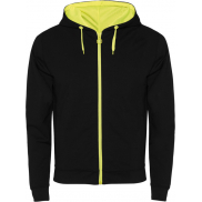 Fuji bluza unisex, 2xl, czarny, żółty
