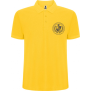Pegaso Premium koszulka męska polo z krótkim rękawem 220 g/m², l, żółty