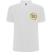 Pegaso Premium koszulka męska polo z krótkim rękawem 220 g/m², 4xl, biały