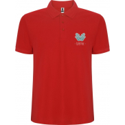 Pegaso Premium dziecięca koszulka polo z krótkim rękawem 220 g/m², 5/6, czerwony