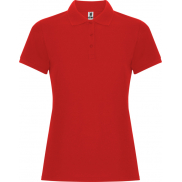 Pegaso Premium koszulka damska polo z krótkim rękawem 220 g/m², s, czerwony