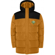 Tallin ocieplana kurtka unisex, 2xl, żółty, czarny