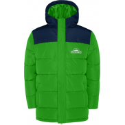 Tallin ocieplana kurtka unisex, 3xl, zielony, niebieski
